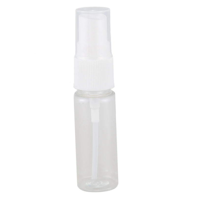 250-Embalagem Vazia de Plástico transparente Névoa Fina de Frascos de Spray Com Microfibra Pano de Limpeza, 20Ml Reutilizável Recipiente Perfeito Imagem 0