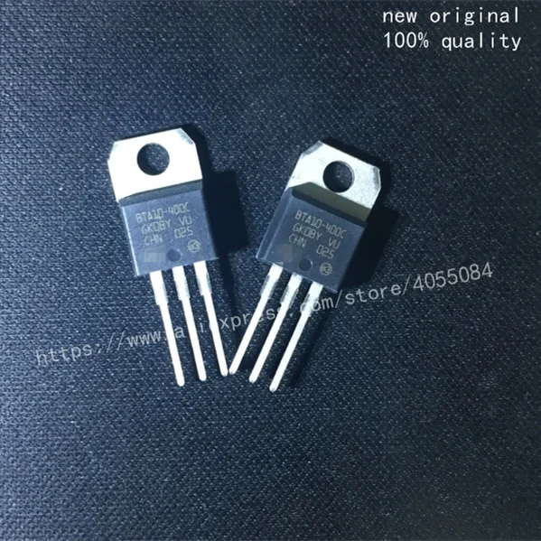 5PCS BTA10-400C BTA10-400 BTA10 componentes Eletrônicos chip IC Imagem 0