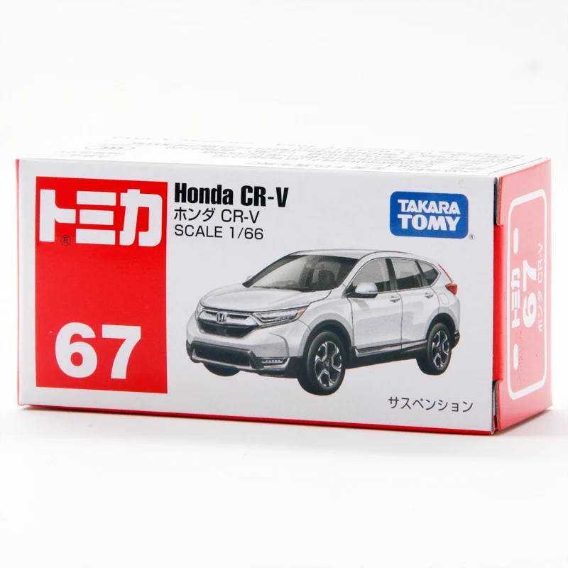 A Takara Tomy Tomica 1:66 Honda CR-V SEM.67 SUV de Metal Fundido Veículo de Brinquedo Carro Imagem 0