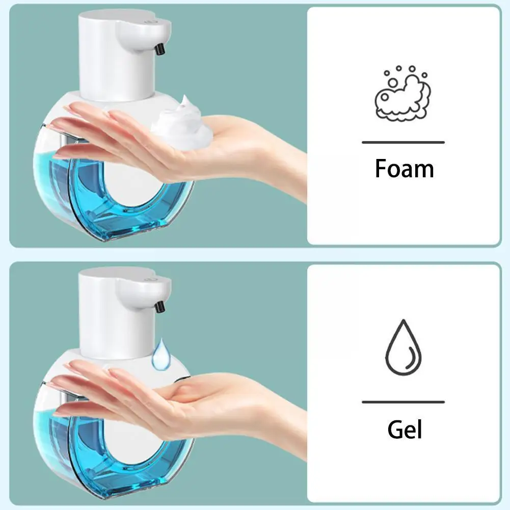 Detecção automática de Dispensador de Sabão Inteligente Gel Espuma 420ML Sensor Montado Máquina de lavar de Parede de Mão de Infravermelhos de Lavar Cozinha Espuma M5M8 Imagem 0