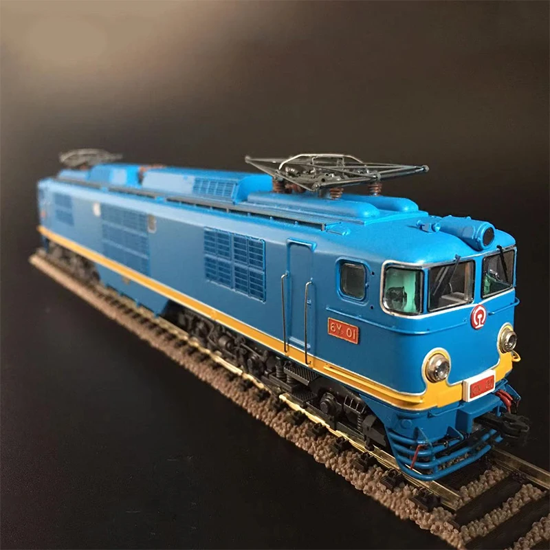 HO 1/87 MTC Modelo do Trem 6Y2 Locomotiva Elétrica do Natal do Metal/Presente de Aniversário Imagem 0