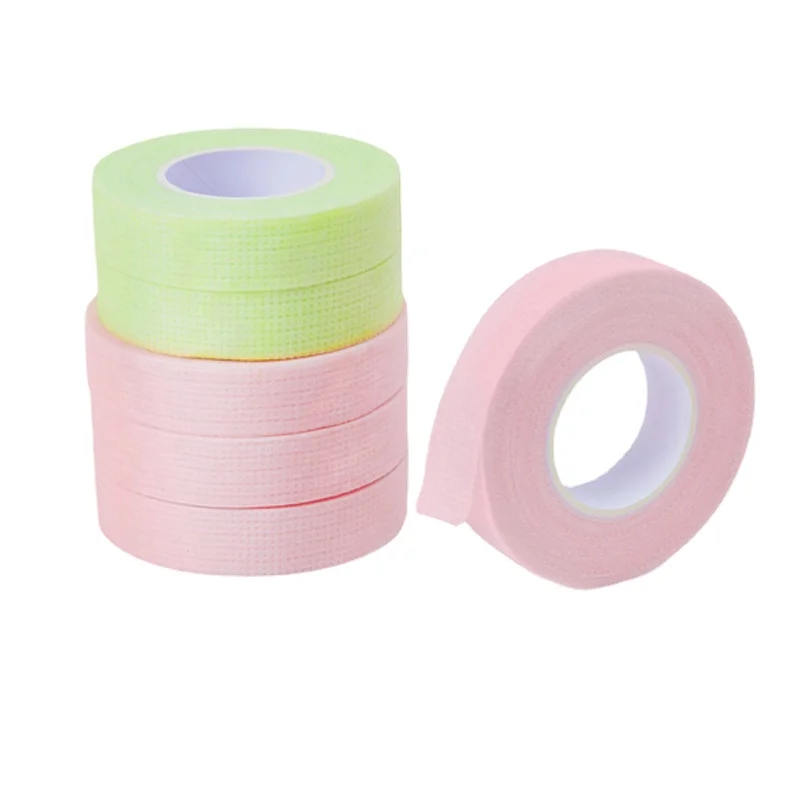 Enxertados não-fitas de tecido Japonês fita sensível de pressão cílios separação de fita cor-de-rosa verde Imagem 1