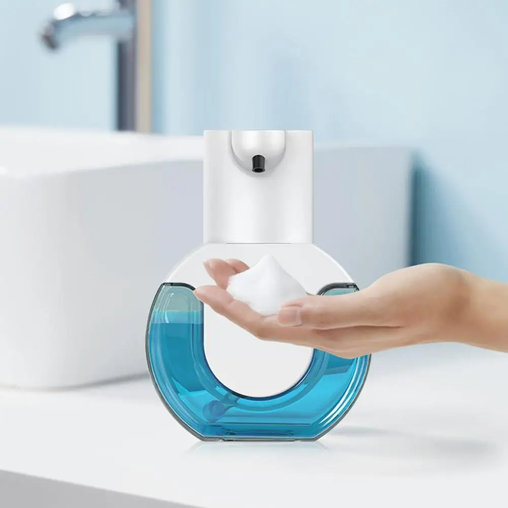 Detecção automática de Dispensador de Sabão Inteligente Gel Espuma 420ML Sensor Montado Máquina de lavar de Parede de Mão de Infravermelhos de Lavar Cozinha Espuma M5M8 Imagem 2