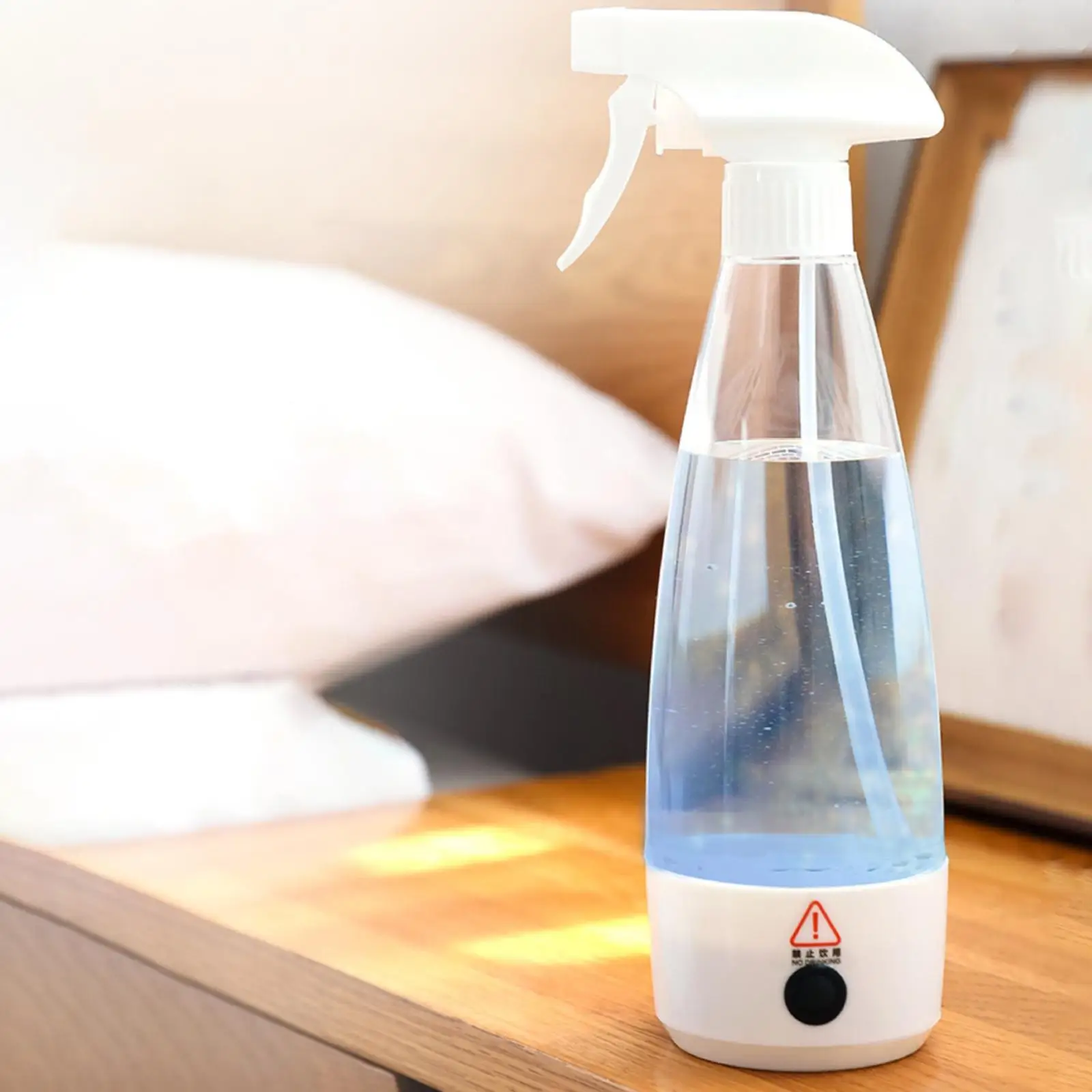 Portátil Detergente Frasco de Spray de Sal e água do Pulverizador, Garrafa de Limpeza de Garrafa de água de Recarga Vazio para Wc Imagem 3
