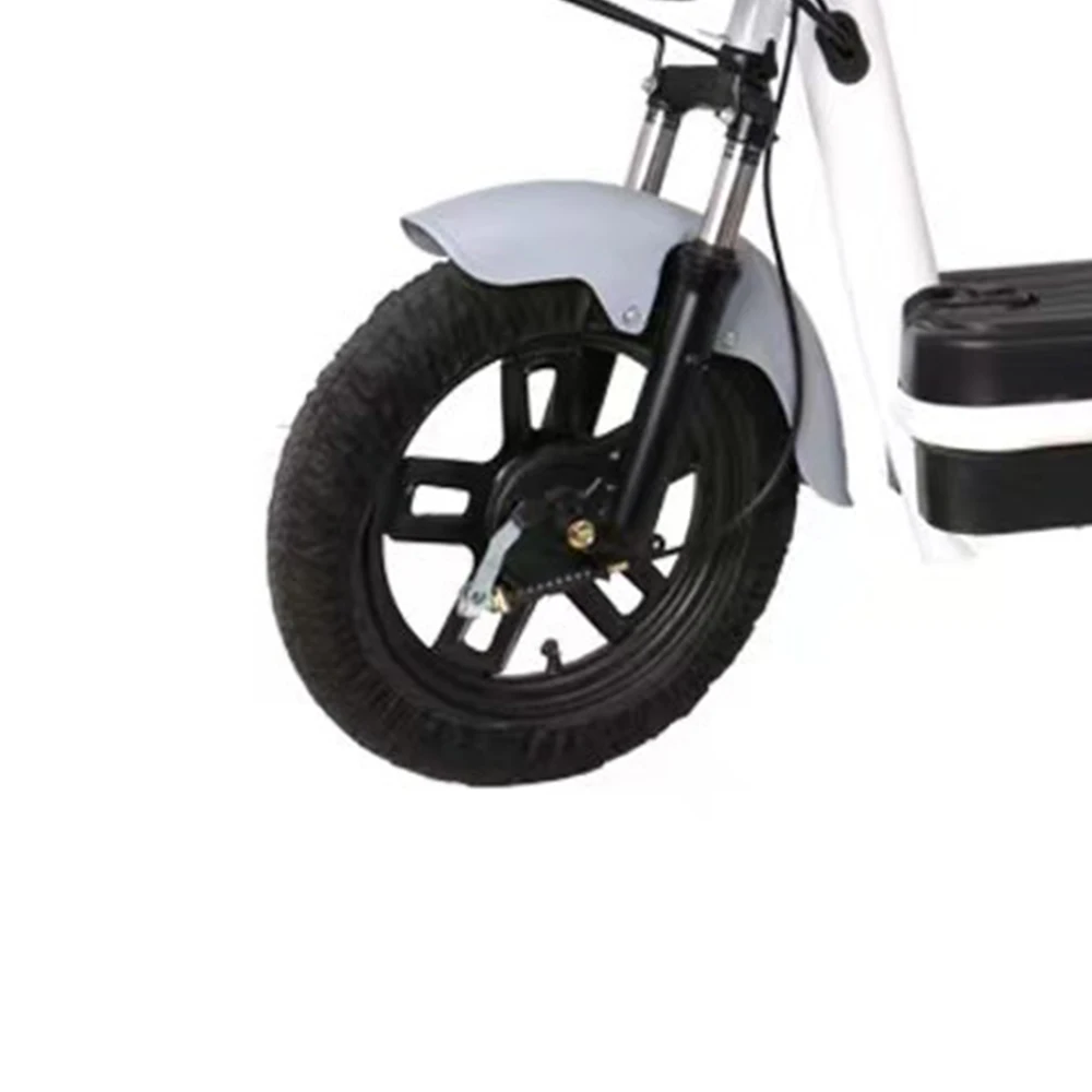 350w48v12a Motocicleta Elétrica de Pequena Escala Adultos Mobilidade Scooter Sensível Freio Cesto de grande Capacidade, Antes E Depois de Amortecimento Imagem 4