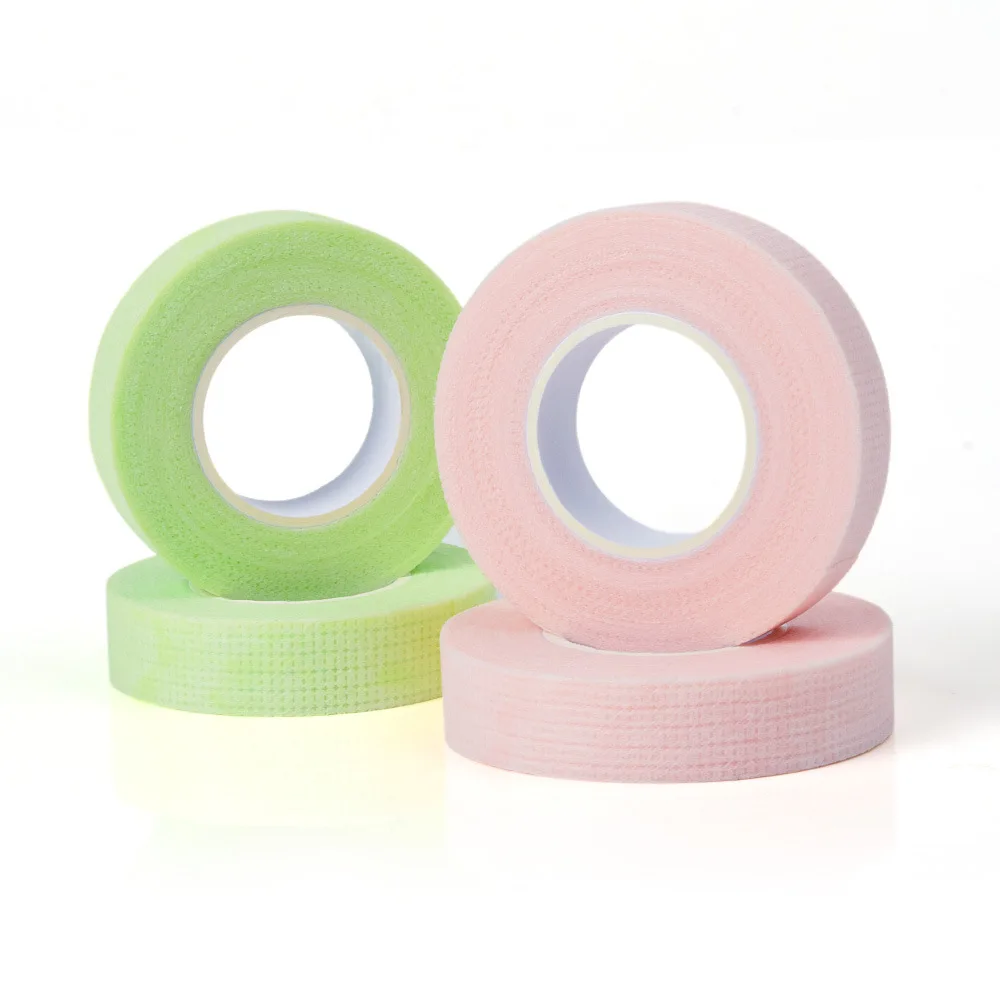 Enxertados não-fitas de tecido Japonês fita sensível de pressão cílios separação de fita cor-de-rosa verde Imagem 4