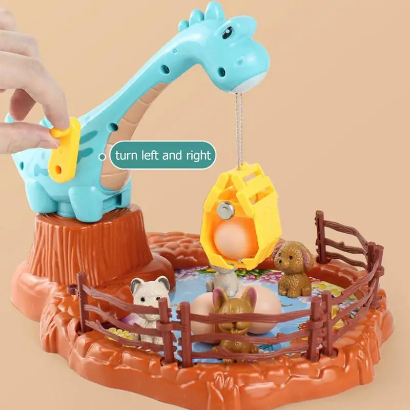 Mini Máquina De Garra Dinossauro Agarrando Jogo Cartoon Garra De Captura De Pesca De Brinquedo Guindaste Máquinas De Engraçado Jogos De Tabuleiro Para Crianças De Presente De Natal Imagem 4
