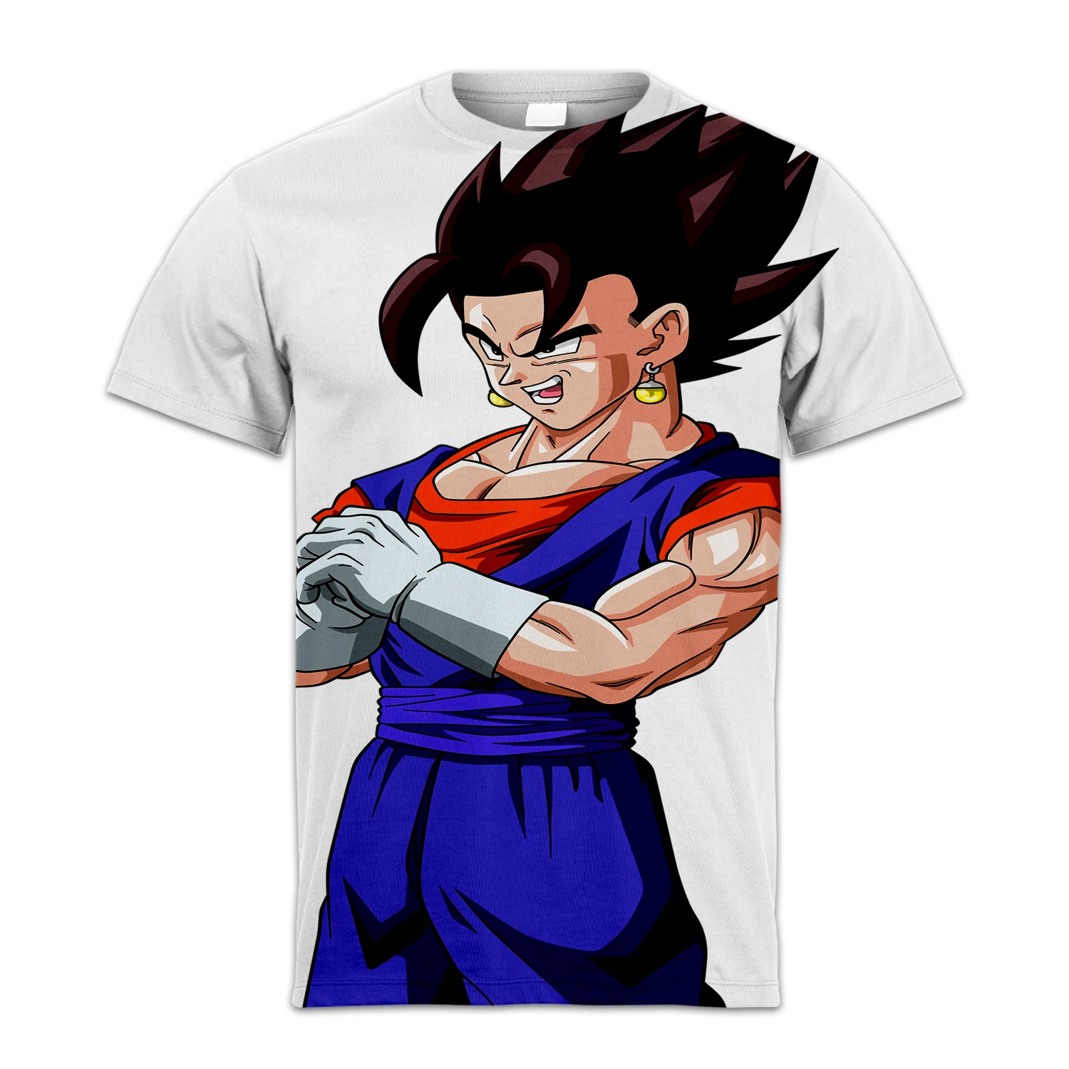 2023 Verão Novo Dia Dragon Ball 3d Impresso T-Shirt Superior Criativo masculina de Manga Curta Casual Homens E Mulheres Com O Mesmo Estilo Imagem 5