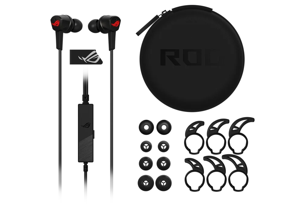ASUS ROG Cetra RGB de Fone de ouvido para Rog Telefone 5/3/2 Tipo-C Fone de ouvido para Jogos ANC Redução de Ruído Ativo Surround 7.1 Efeito de Som Imagem 5