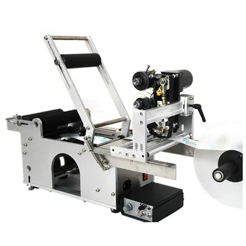 2 em 1 Semi-Automática Máquina de Rotulagem e a Data da Máquina de Impressão, Data Coder Máquina
