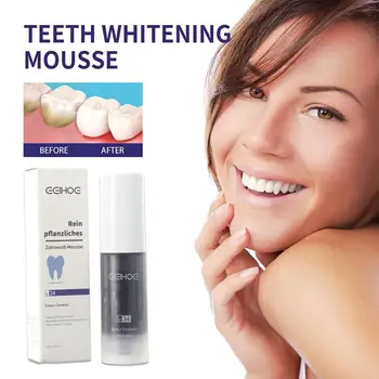30ml Novo V34 Roxo Clareamento Hálito Fresco de Branqueamento de pasta de dente para Remover Manchas Reduzir o Amarelecimento de Cuidados Para os Dentes Gengivas Oral C P2Q7
