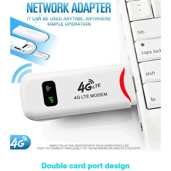 4G LTE Roteador sem Fio Dongle USB 150Mbps Modem de banda Larga Móvel Cartão Sim sem Fio Adaptador de wi-Fi 4G Roteador Home Office