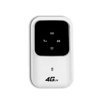 4G Roteador sem Fio Portátil do Carro Rede de banda Larga Móvel Pocket 2.4 G sem Fio Roteador 100Mbps Hotspot SIM Desbloqueado WiFi do Modem