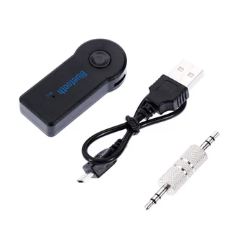 5.0 de Áudio Bluetooth Receptor Transmissor Estéreo Mini Bluetooth USB AUX de 3,5 mm Jack para TV, PC Fone de ouvido Car Kit Adaptador sem Fio