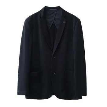 5687-2023 Outono e inverno de novos produtos de roupas masculinas business casual, a simplicidade de grade individual oeste jaqueta masculina top coat
