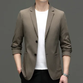 5883 -moda masculina casual terno de pequeno macho versão coreana do terno slim 106 casaco jaqueta de cor sólida