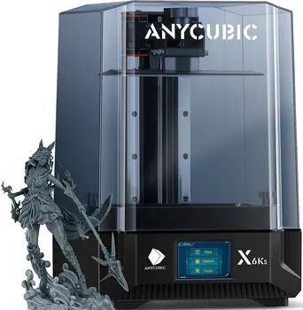 Anycubic de Fótons Mono X 6kS 9.1 Polegadas LCD Máquina de Impressão em Impressora 3D