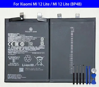 BP4B Bateria Para o Xiaomi Mi 12 Lite Original de Capacidade de Baterias de Telefone Bateria