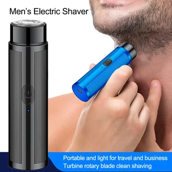 Barbeador elétrico Cabelo Clipper Homens Navalha de Smart Barba Barbear para Aparador de Barba IPX7 Impermeável Máquina de Barbear Homens máquina de Barbear
