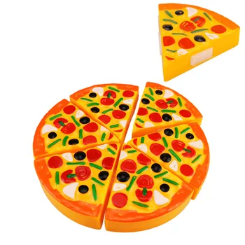 Bebê De Corte Pizza Brinquedo De Plástico De Cozinha Fingir Jogar A Casa Cozinhar Cortar Os Alimentos Simulação De Jogos De Pizza Comida Crianças Presentes Para O Menino E Menina