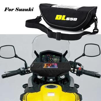 Bolsa de guidão para a Suzuki V-Strom 1000 V-Strom DL 650 V-Strom 650xt Motocicleta esportiva Volante de Navegação Saco