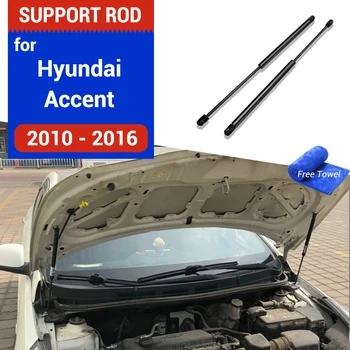 Carro Montar Bonnet Capa de Gás de Choque Elevador Strut Barras de Suporte de Vara para Hyundai Accent Solaris Verna 2010 2011 2012 2013 2014 2015 2016
