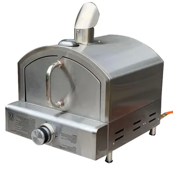 Cozinhar ao ar livre de Panificação a Máquina de Aço Inoxidável Bife Grelhado Máquina XM-039 Portátil Forno de Pizza GLP Cozimento Máquina