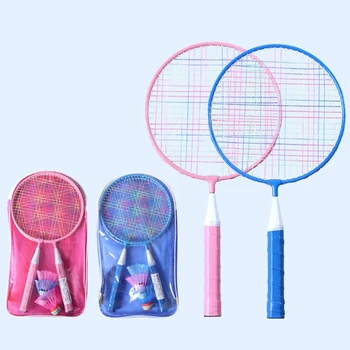 Crianças de Badminton, Raquetes de Badminton Conjunto de 2 Leve as Crianças de Badminton Conjuntos