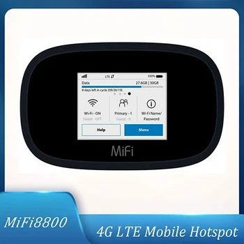 Desbloqueado MIFI8000 roteador wifi com cartão sim Cat18 4G Global MIFI LTE de banda dupla Mobile Hotspot wi-Fi built-in bateria