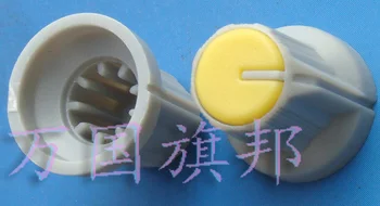 Entrega Grátis.Ambientalmente amigável plástico potenciômetro botão de 16 mm de diâmetro e 15 mm de diâm.
