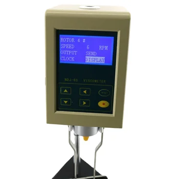 Frete grátis NDJ-8S Digital Rotary Viscosímetro Líquido de Viscosidade Testador de Medição Digital viscosímetro rotativo