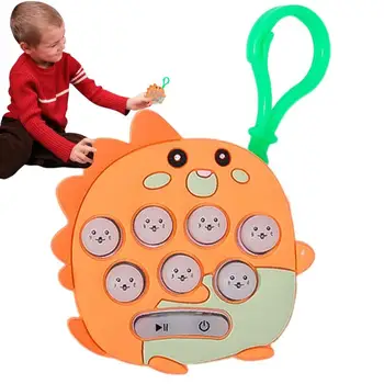 Mini Whack-a-Mole Chaveiro Toy Mini Eletrônico Hamster Leve E Seguro Clássico Jogo de Chaveiro Diversão Para Crianças e Adultos E Grande