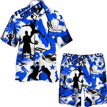 Moda verão Camisa de homem de grandes dimensões Praia Camisa de Rua, Graffiti Estilo de Impressão Havaiano Tops Casuais Roupas de Terno Camiseta
