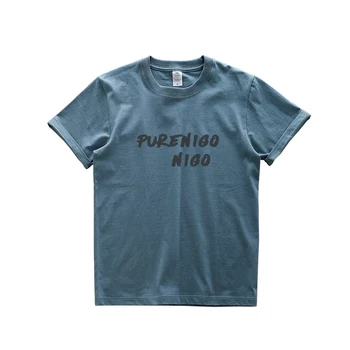 NIGO Graffiti Carta de Manga Curta T-Shirt #nigo5855