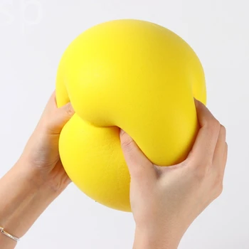 Novo Brinquedo das Crianças Ignorar Bola de Elástico Espuma Dodge Ball PU Macio Sensorial Fidget Atividade ao ar livre Brinquedo para Crianças, Adultos, Piscina de Bolas Raquete
