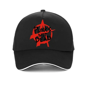 O Punk Não está Morto Design boné de Beisebol Homens Letra Impressa Pai chapéu de verão da marca Punk Música hip hop boné snapback ajustável chapéus