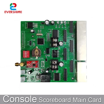 Painel de avaliação de RF Principal Controlador de Utilização do Cartão Para o Futebol, Basquete LED Sinal de Console Remoto