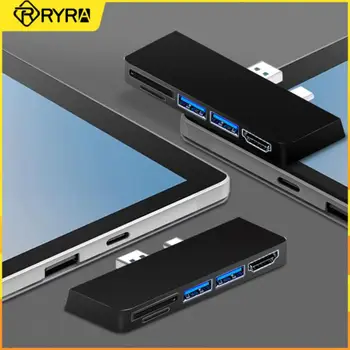 RYRA Aplicável Surface Pro 7 Dock Station 5-em-1 multi-função dock compatível com HDMI TD/slot para cartão SD, Suporte de Windows XP/7/8/10