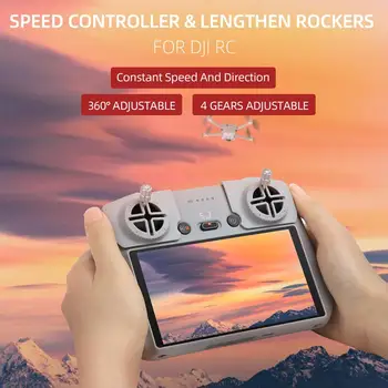 Rocker Joystick Governador Kit De Atraso Extensão Joystick Suporte Compatível Dji Mini3 Pro Controller Drone Acessórios