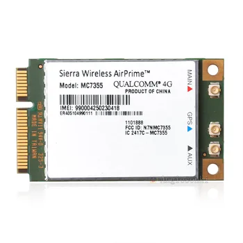 Sierra Wireless AirPrime MC7355 AT&T 4G LTE/HSPA+ de 100 mbps PCI-E Módulo de Placa WWAN