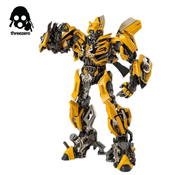 Threezero 30 Transformers BUMBLEBEE Oficial Autênticas Figuras Modelos de Anime Móveis, Brinquedos, Presentes de Aniversário Bonecas Ornamentos