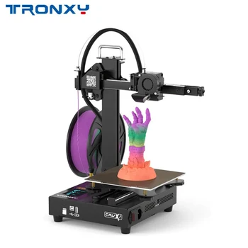 Tronxy ponto CRUCIAL 1 FDM Impressora 3D de Alta Qualidade, movimentação Direta de extrusão de Impressoras 3D Com 180*180*180 mm de Tamanho de Impressão Impressão Rápida