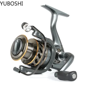 YUBOSHI Novo 1000-7000 série de Carretel de Pesca de Spinning 10KG Max Arraste 5.2:1 De Relação de transmissão Ultra-Leve de Alumínio Carretel de Pesca de Roda
