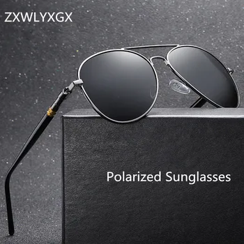 ZXWLYXGX Marca de Óculos de sol dos Homens 2022 Polarizada Clássico da Moda Piloto de Óculos de Sol a Pesca de Condução Óculos de Sombras Para Mulheres Oculos