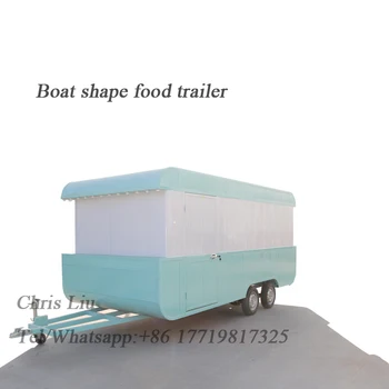 cozimento de alimentos trailer padaria carrinho de comida trailer portátil carrinho de comida de serviço de alimentação carrinho para venda