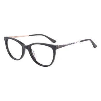 multifocais óculos senhoras 2023 progressiva óculos para as mulheres de alta qualidade acetato de quadros de olhos de gato de luz azul óculos